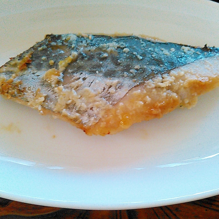 レンジde鰆の柚子味噌焼き